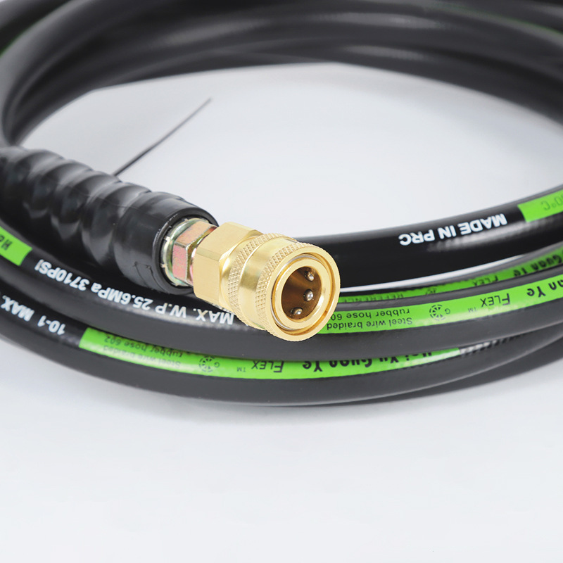 Lavatrice per auto-pressione pistola ad alta pressione adattata al tubo delle acque reflue