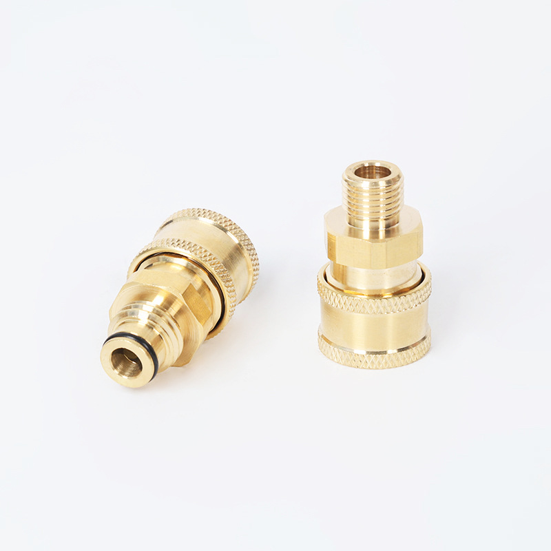 Conversione della testa dell'ugello dell'acqua dell'acqua di autolavaggio 1/4 Tappo rapido