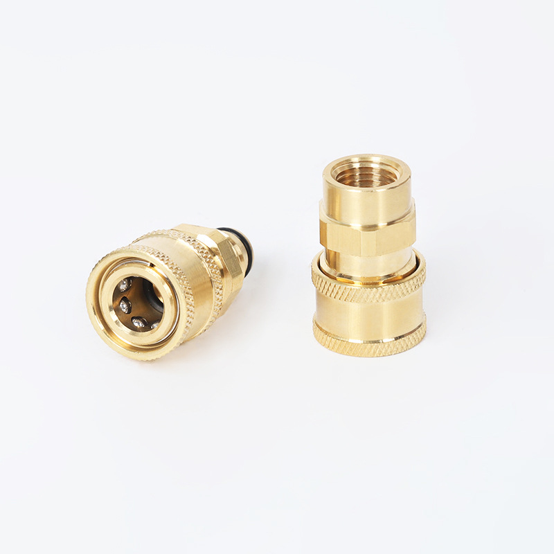 Conversione della testa dell'ugello dell'acqua dell'acqua di autolavaggio 1/4 Tappo rapido