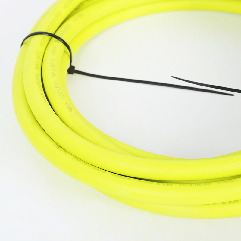 Tubo di outlet d'acqua intrecciato resistente all'usura della pulizia ad alta pressione