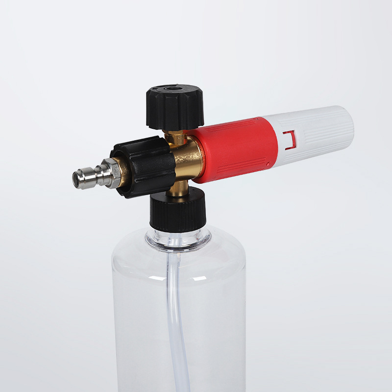 Pentola per lavaggio in auto trasparente a forma di settore trasparente ad alta pressione