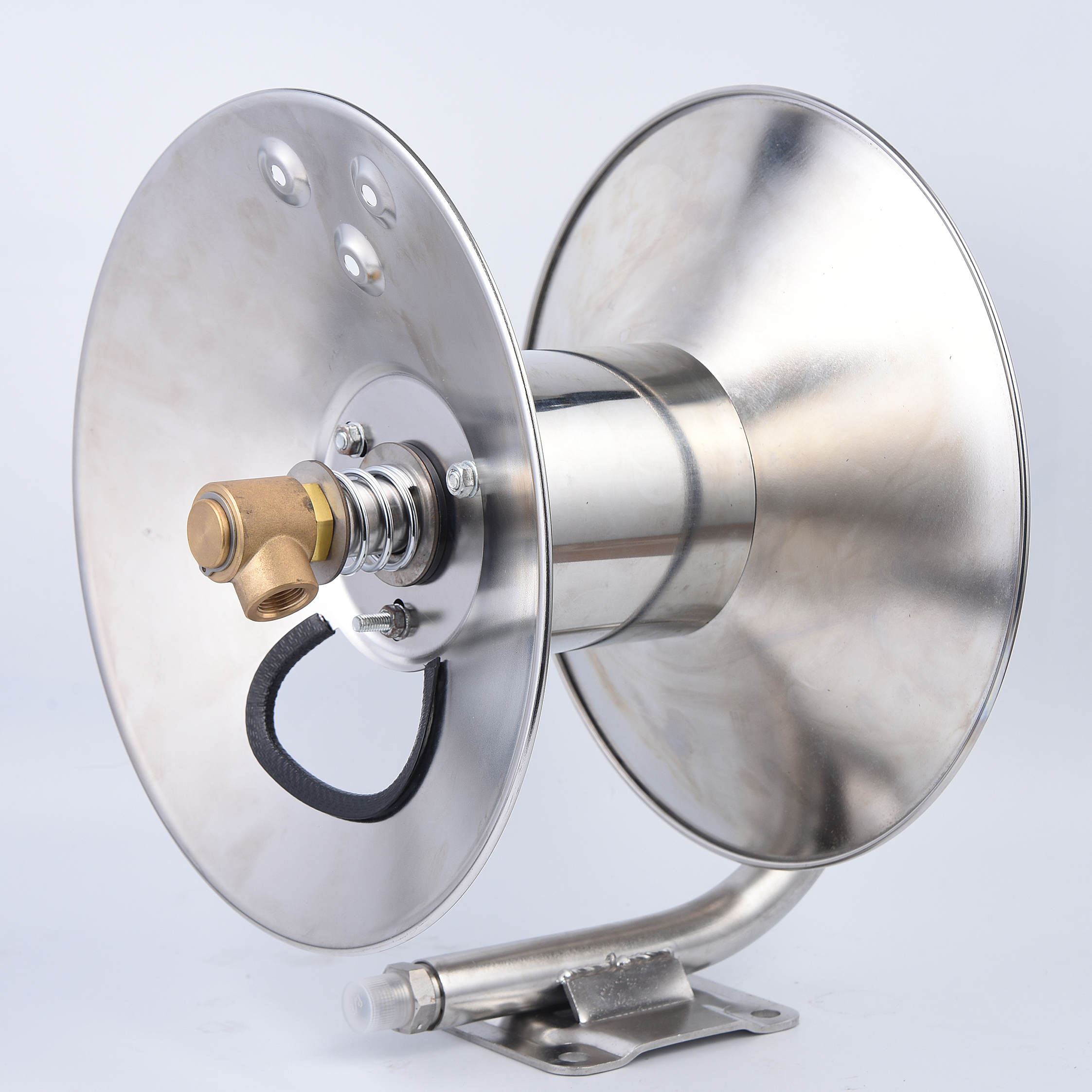 Bobina del tubo a mano mano in acciaio inossidabile ad alta pressione per il lavaggio dell'auto